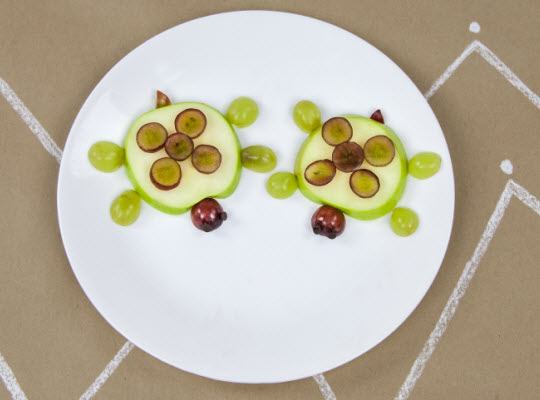 Snacks for letter T - Tasty Turtle Treats
