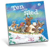 Ten on the Sled book cover