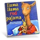 Llama Llama Red Pajama book cover