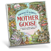 The Arnold Lobel Book of Mother Goose book cover