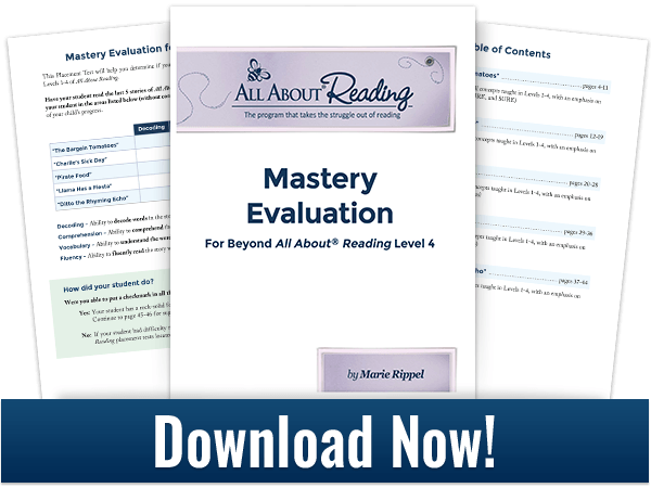 downloadable mastery evaluation