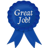 great job - blue ribbon 