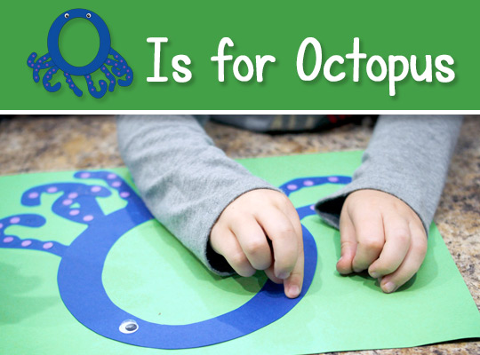 O Is for Octopus title graphic