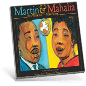 Black History Martin & Mahalia book cover