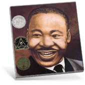 Black History Martin' Big Words book cover
