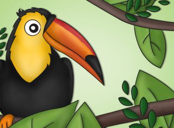 Toucan in a tree