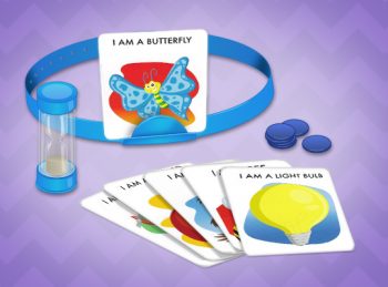 Hedbanz game playing pieces