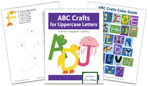 page spread from the abc crafts uppercase series download