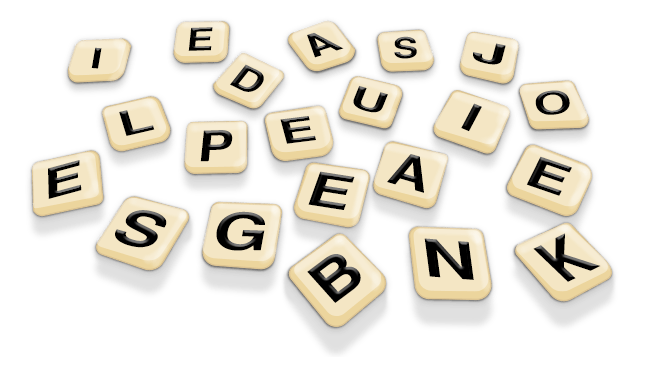bananagrams letter tiles