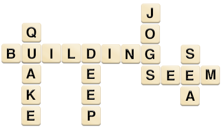 bananagrams using a Q