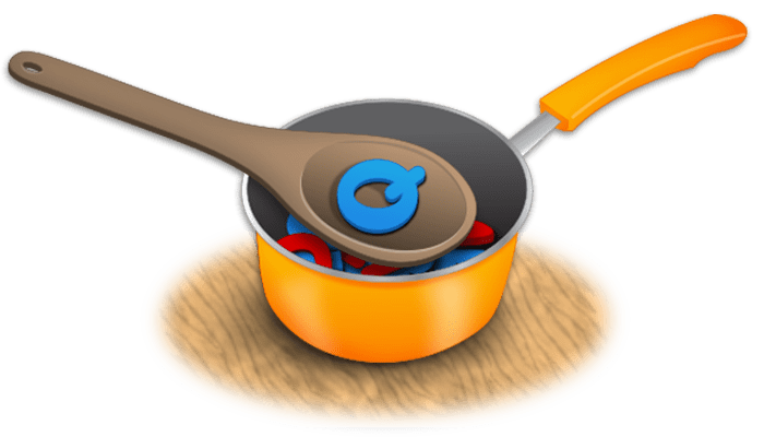 Refrigerator magnets in a pot