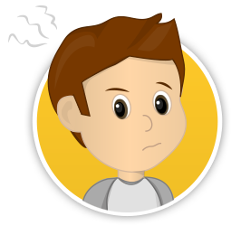 Frustrated child