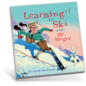 Learning to Ski with Mr. Magee Book Cover