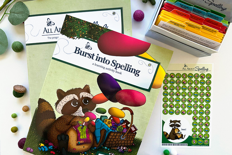 All About Spelling Color Edition materials