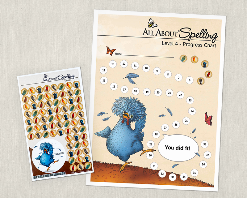 All About Spelling Color Edition materials