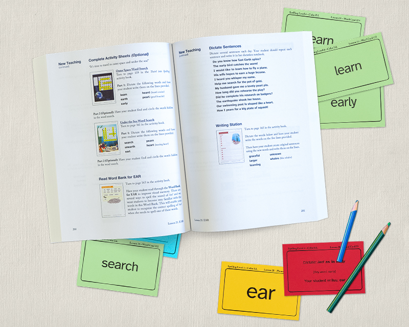 All About Spelling Color Edition activity